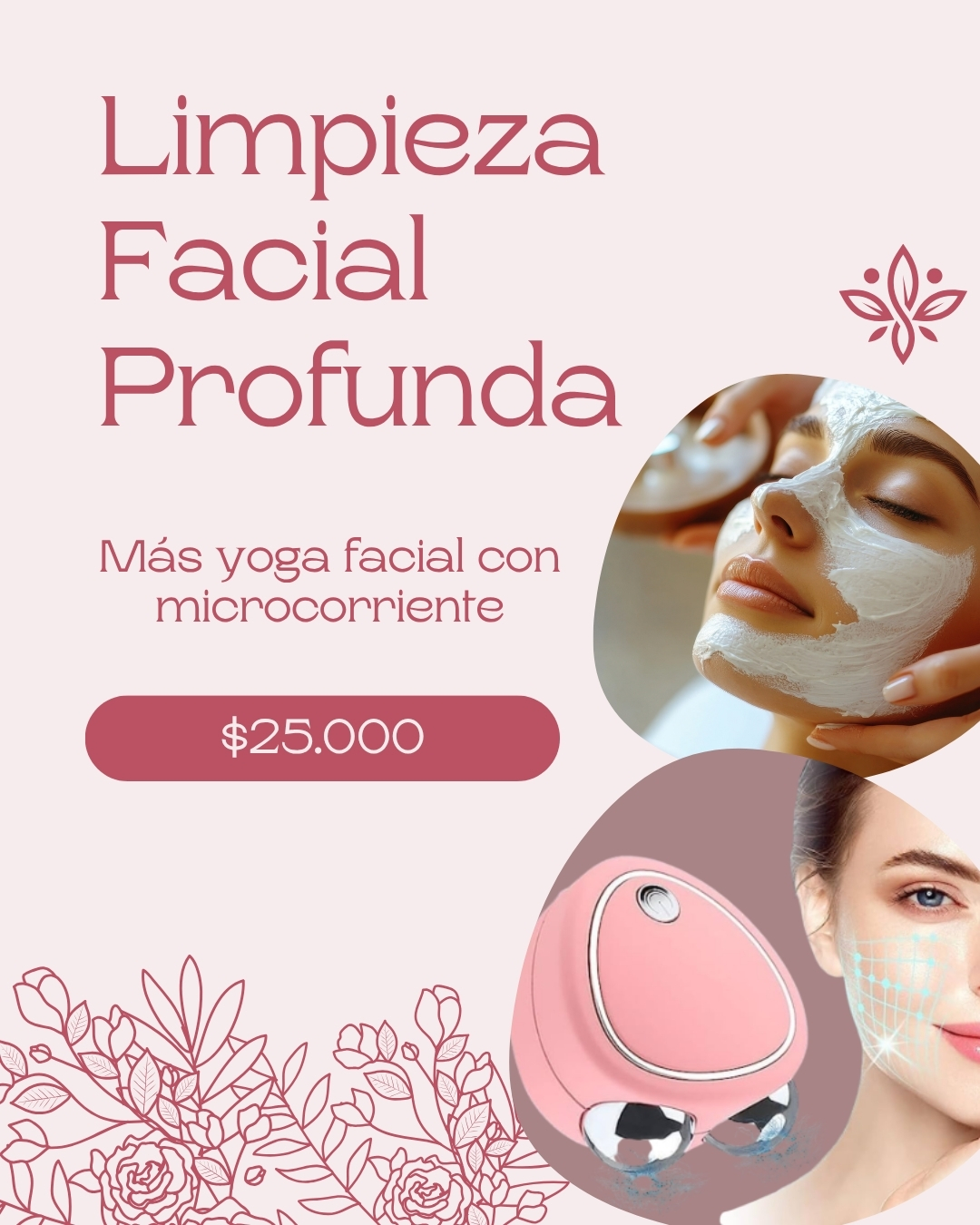 facial con microcorriente