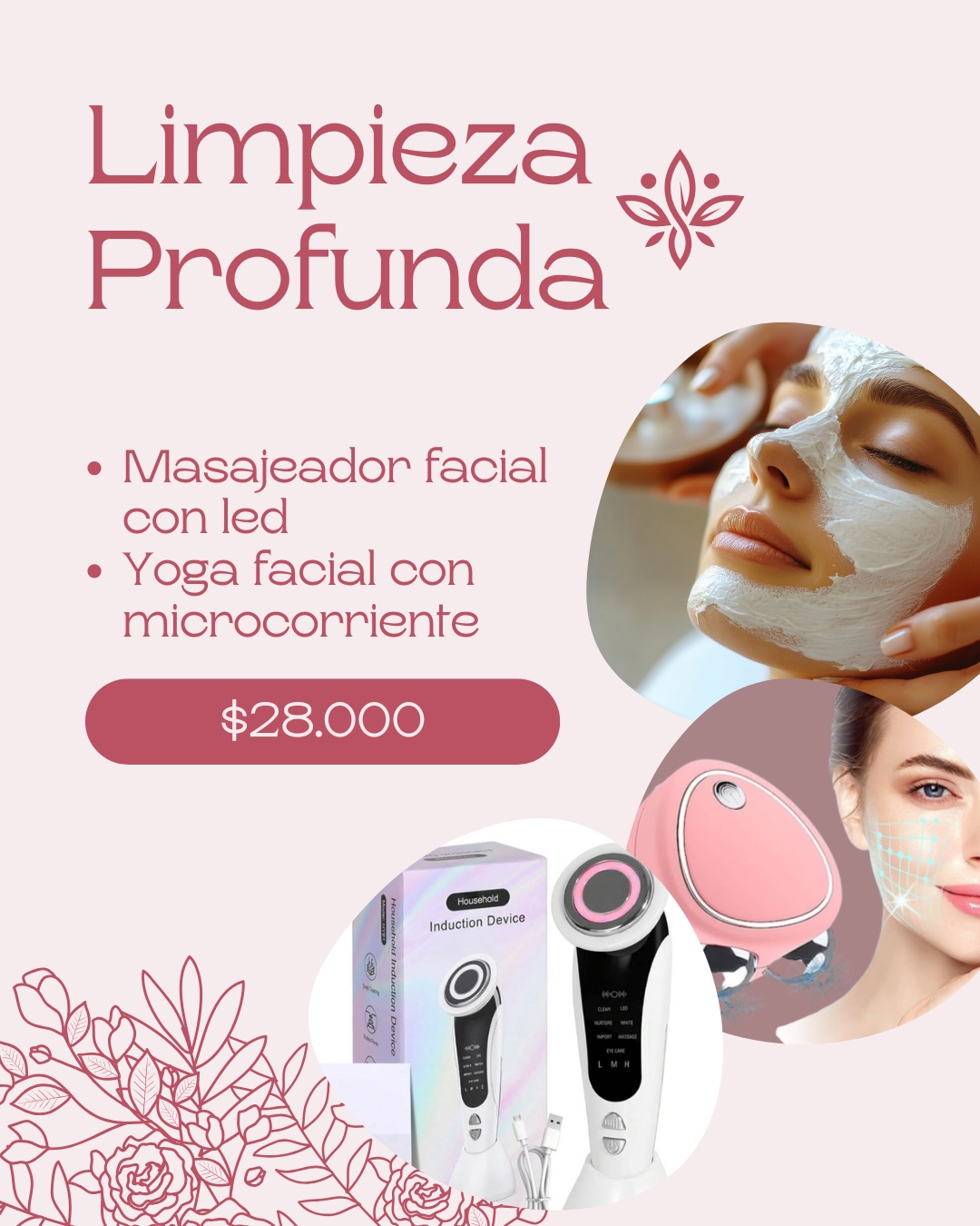 facial con microcorriente