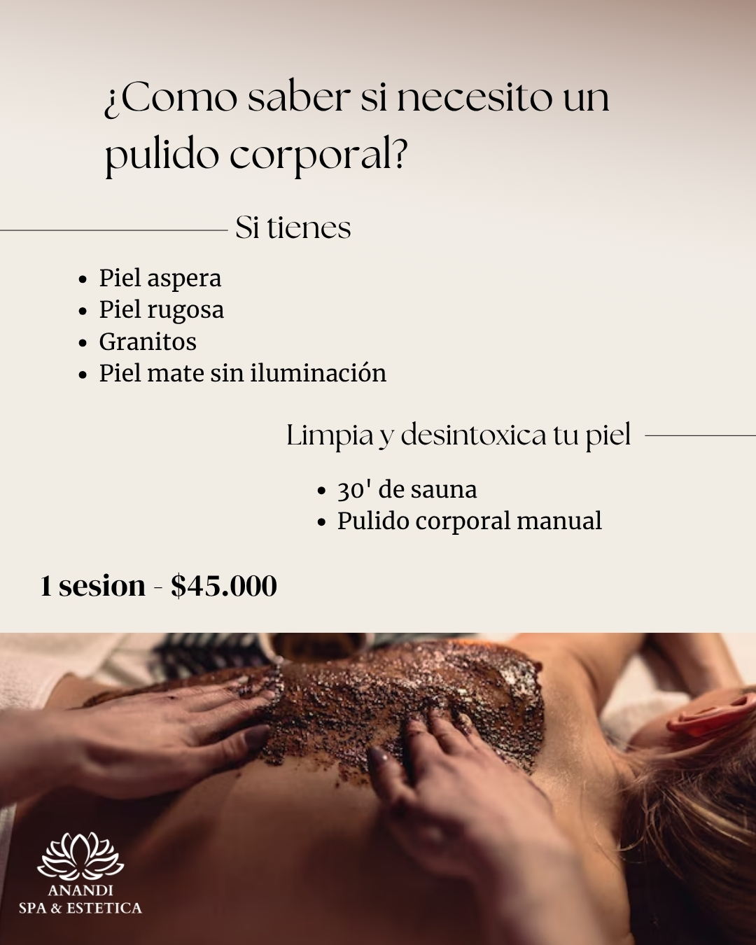 promo pulido corporal
