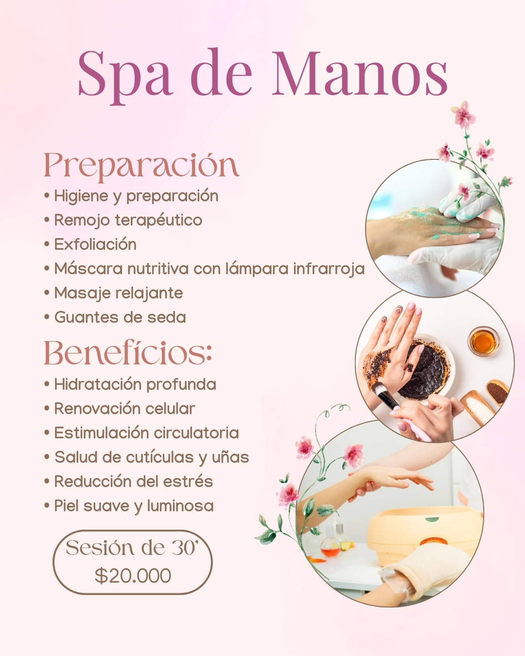 spa de manos