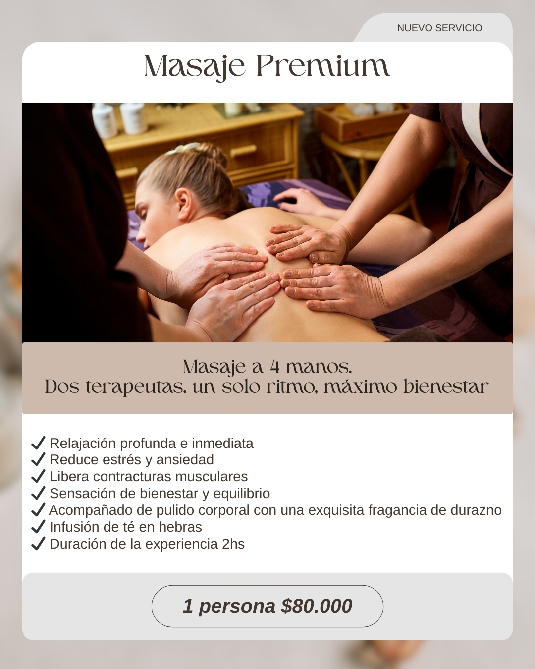 Masaje Premium